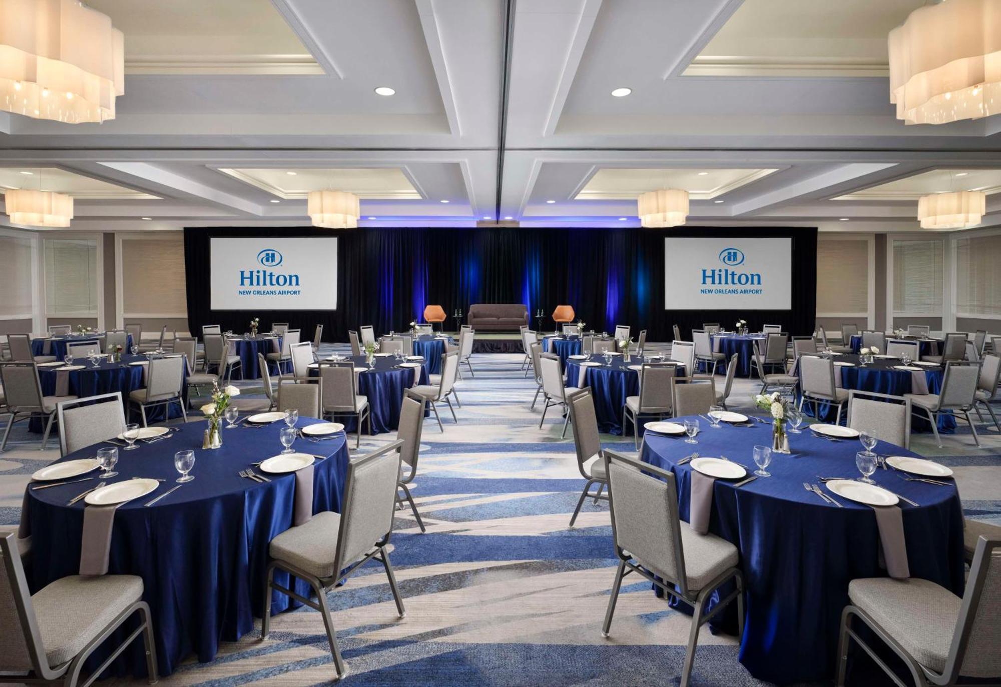 Hilton New Orleans Airport Hotel Kenner Bagian luar foto